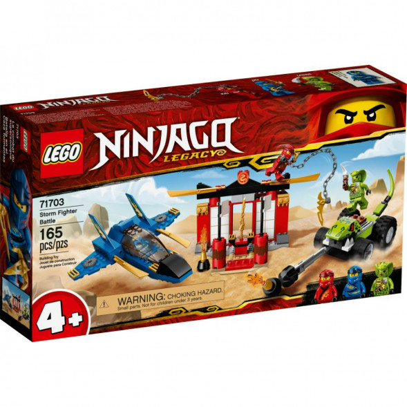 Конструктор LEGO Ninjago 71703 Бой на штормовом истребителе в Грозном