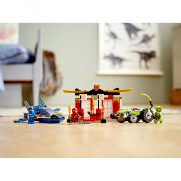 Конструктор LEGO Ninjago 71703 Бой на штормовом истребителе в Грозном